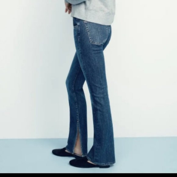 RAG & BONE | Lottie Side slit jeans BLUE sz 30 - Picture 2 of 8